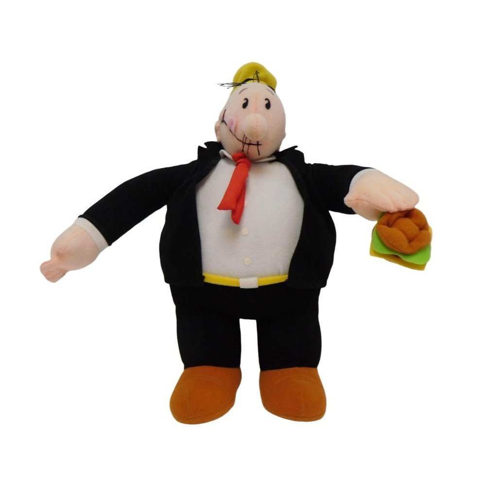 Wimpy 2005 King Features Syndicate Popeye Friend 12" Plush Kelly Toys